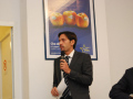 Il segretario dell'Agsp, Marcello Greco, introduce i lavori del Convegno