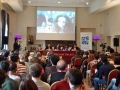 Natalia Sindeyeva in collegamento via skype da Mosca